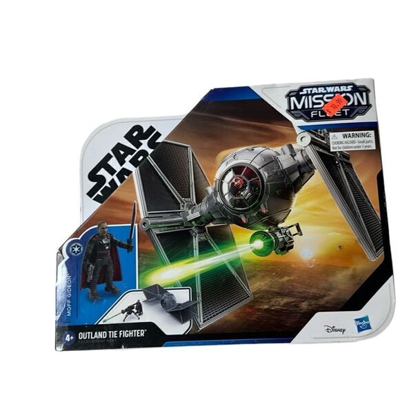 Star Wars Mission Fleet Moff Gideon & Outland TIE Fighter Vehicle. - Picture 1 of 7
